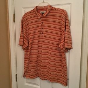 Tommy Bahama Striped Shirt Size XL Polo S/Sleeve